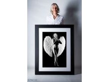 One of our images in one of our large frames.