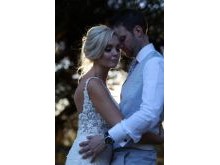 Destination wedding photographers in Portugal, romantic evening light